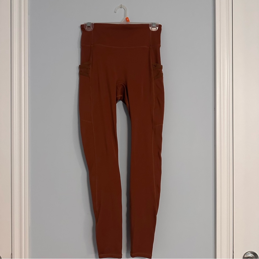 Fabletics Motion365 leggings in burnt orange size Small